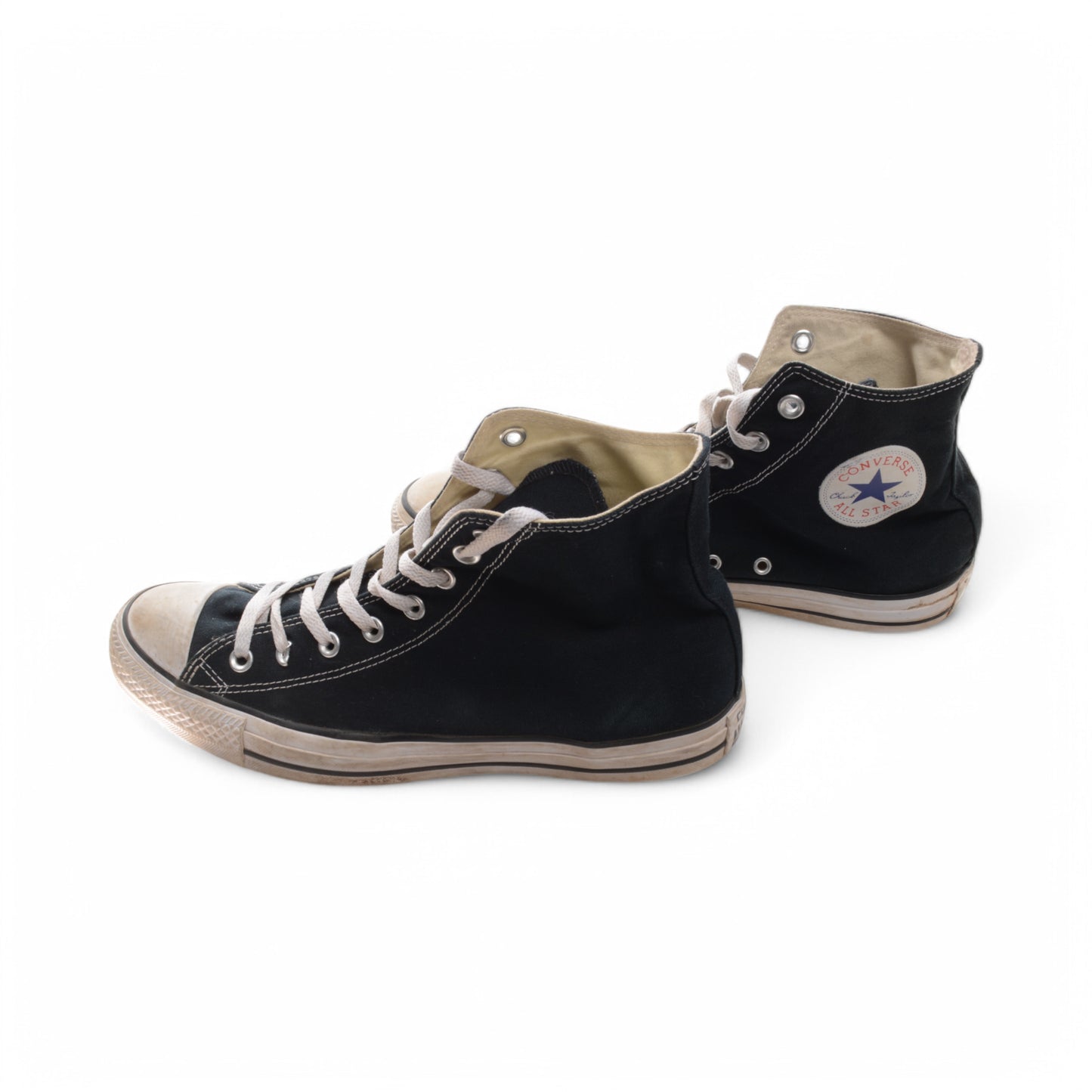 Cobra Kai (TV) – Converse Black High Top Sneakers Mens 11 Womens 13