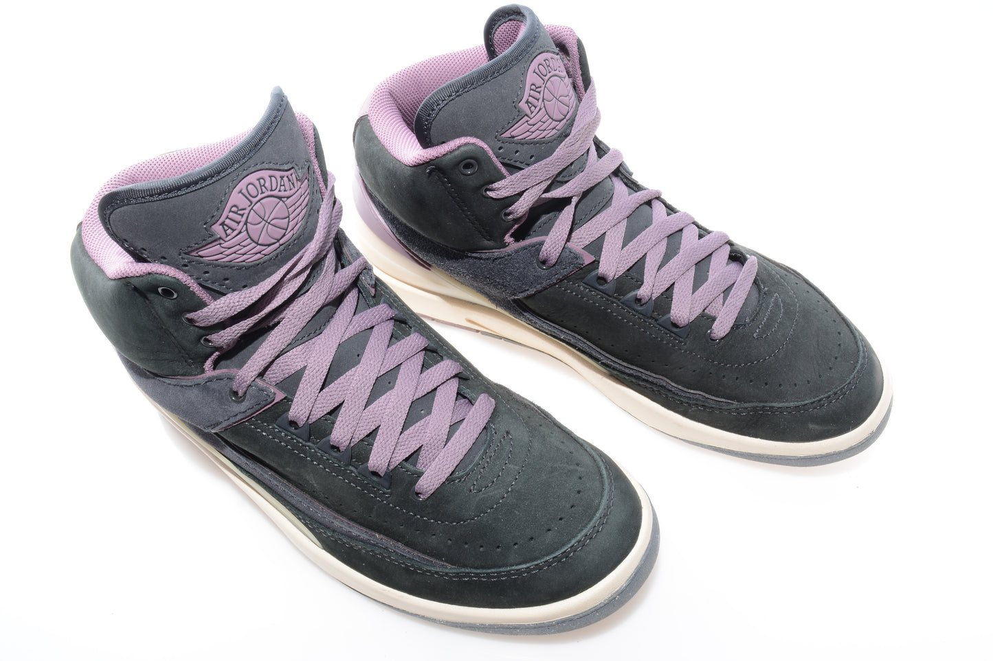 Cobra Kai (TV) – Nike Air Jordan 2 Retro (Off Noir/Black/Mauve) Sneakers Size 9