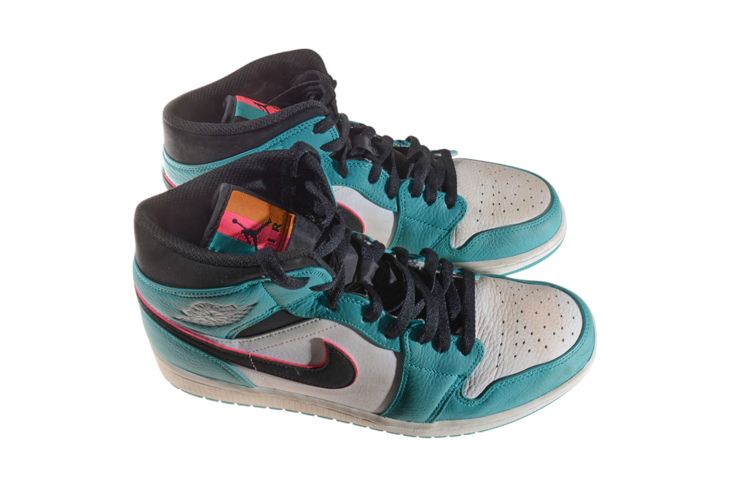 Cobra Kai (TV) – Nike Air Jordan 1 Mid SE "South Beach" Sneakers Size 10