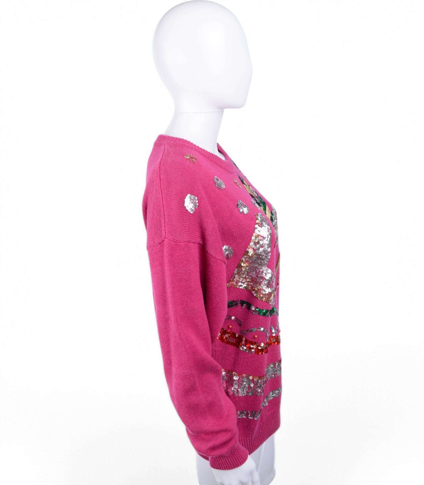 The Goldbergs (TV) - Beverly (Wendi McClendon-Covey) Pink Sequin Sweater