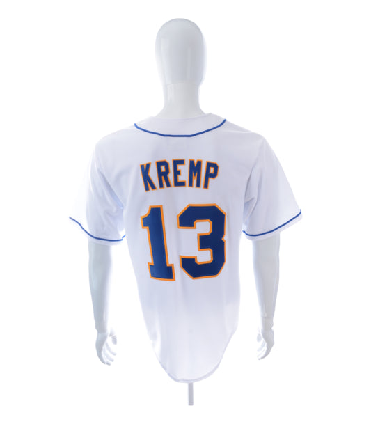 The Goldbergs (TV) - Chad Kremp (Jacob Hopkins) Quakers Baseball Jersey