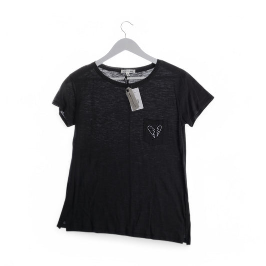 Rag & Bone Women's Graphic Tee Black SZ XS