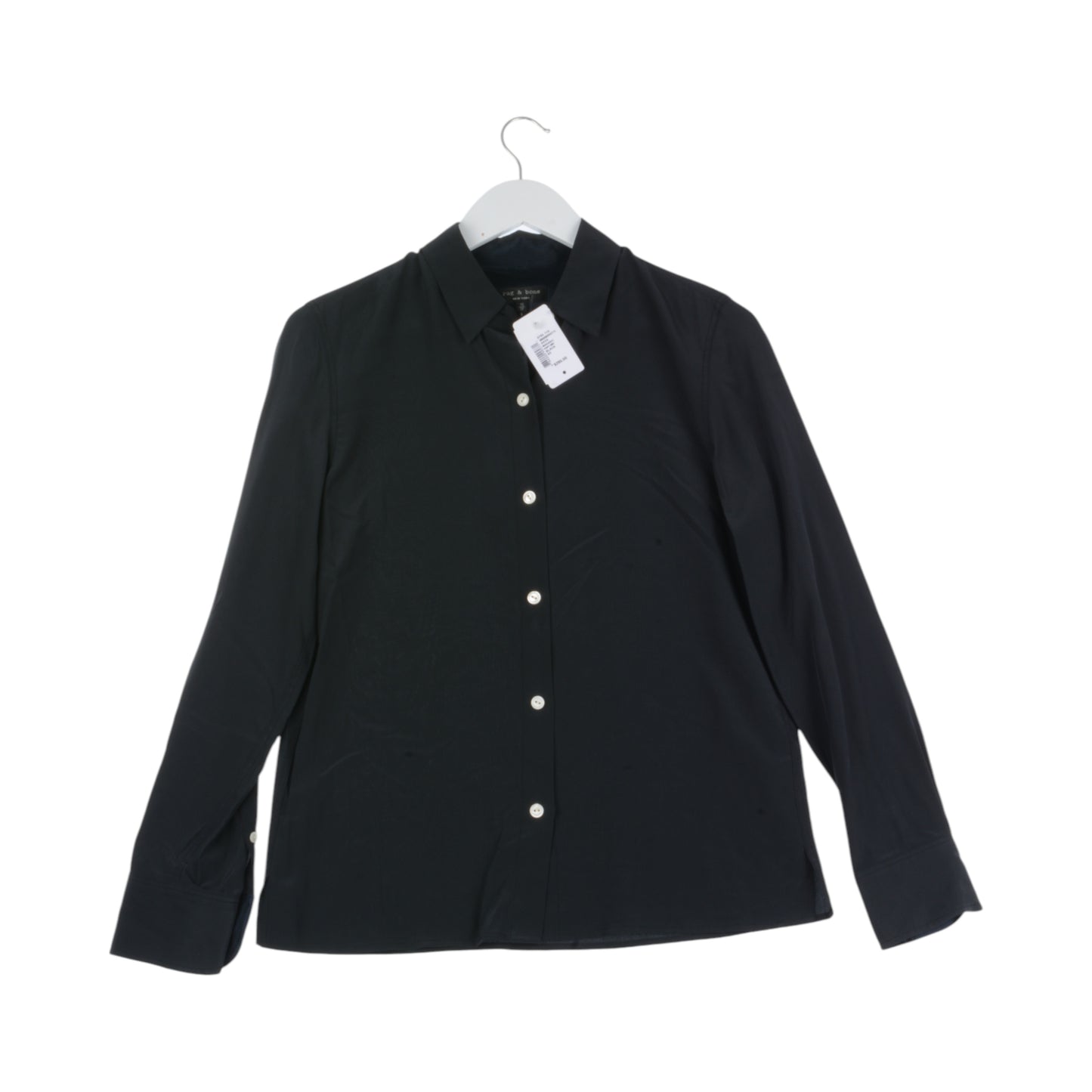 Rag & Bone Black Button-Up Shirt SZ XS NWT